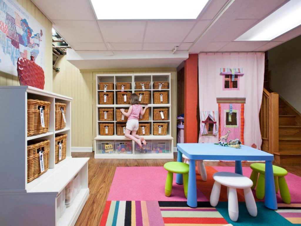 basement playroom ideas