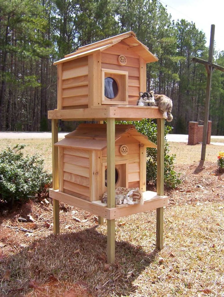 Outdoor Cat House Design Ideas