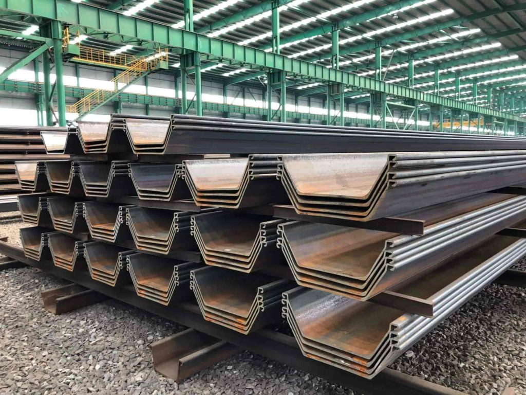 advantages & disadvantages of pile foundation - Steel Piles (Rolled Steel Section)