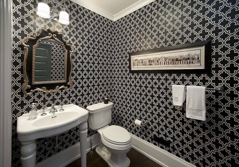 Bathroom Wallpaper That Will Give a New Look to Your Boring Bathroom