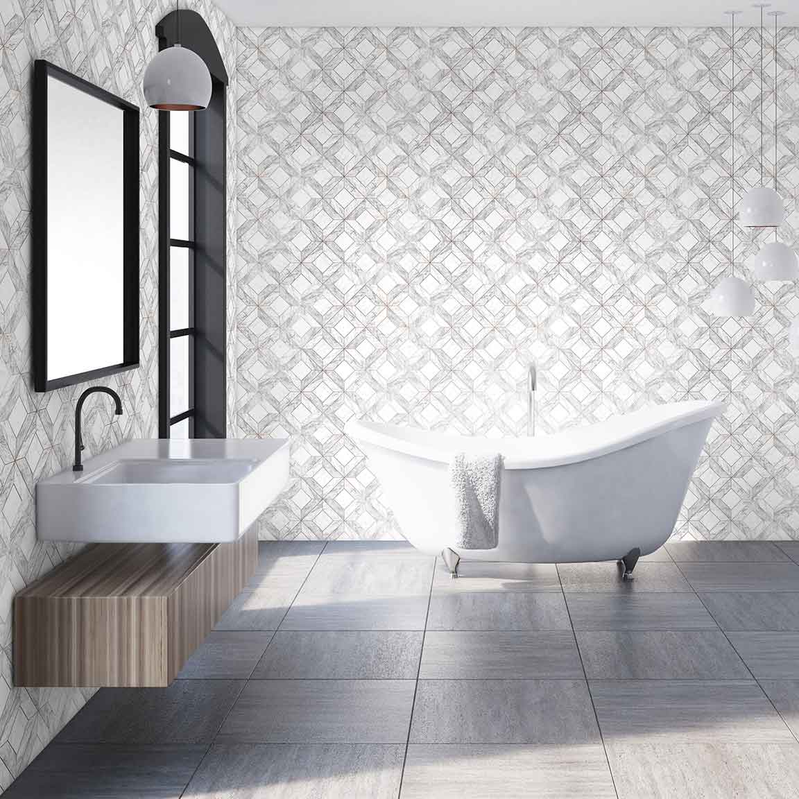Can you wallpaper a bathroom and if so how  Sophie Robinson