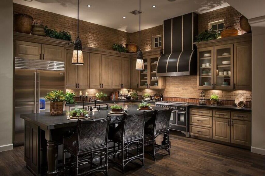 Trending Designs Ideas of a Kitchen Without Windows 3