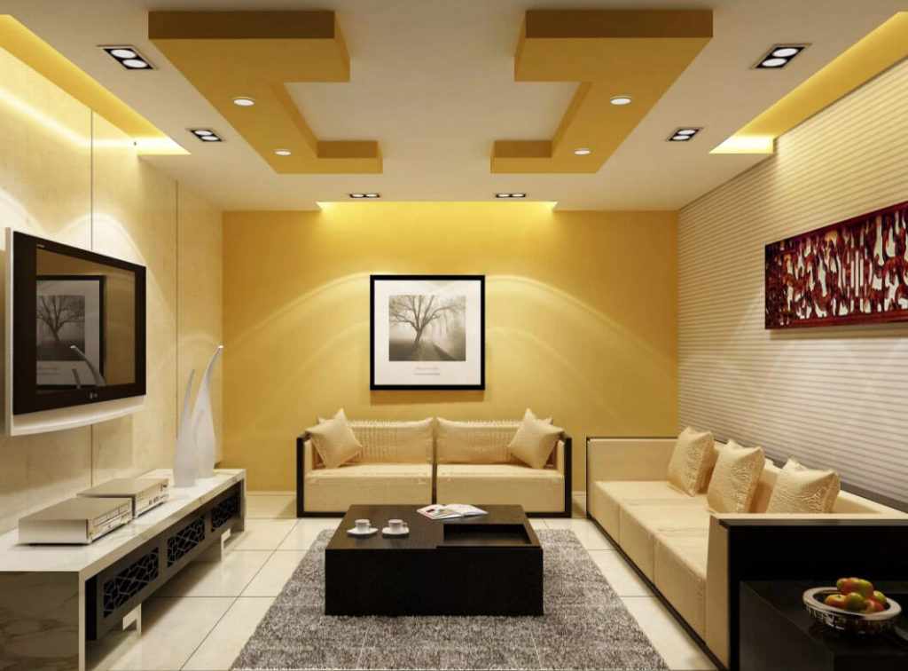 Modern Pop False Ceiling Designs For Living Room