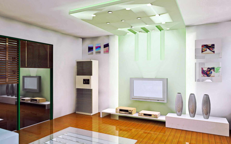 Modern POP False Ceiling Designs For Living Room