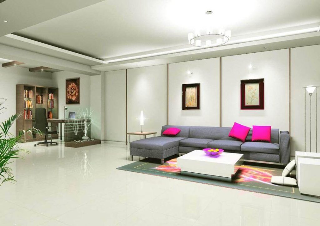 Modern POP False Ceiling Designs For Living Room - The Architecture Designs