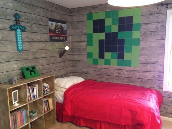 22 Minecraft Bedroom Ideas Taken From Pinterest The