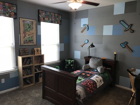Minecraft Bedroom Ideas 21