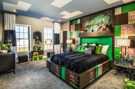 22+ Minecraft Bedroom Ideas Taken From Pinterest