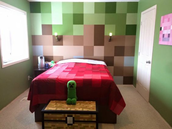 Minecraft Bedroom Ideas 23
