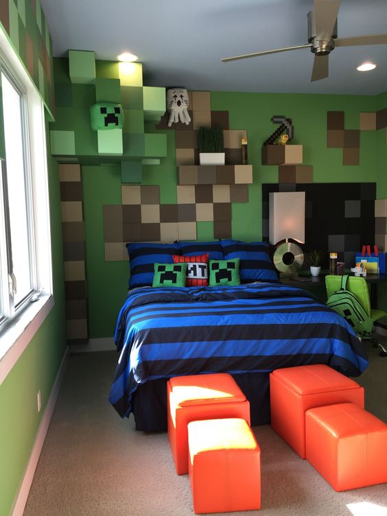 Minecraft Bedroom Ideas 3