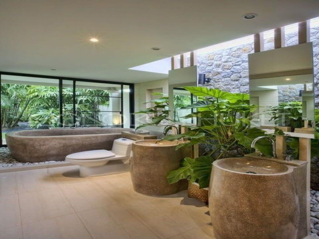 Tropical Bathroom Designs 11