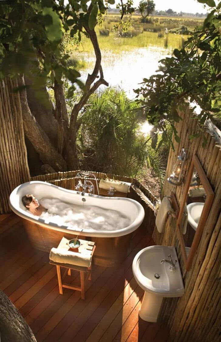 Tropical Bathroom Designs 15