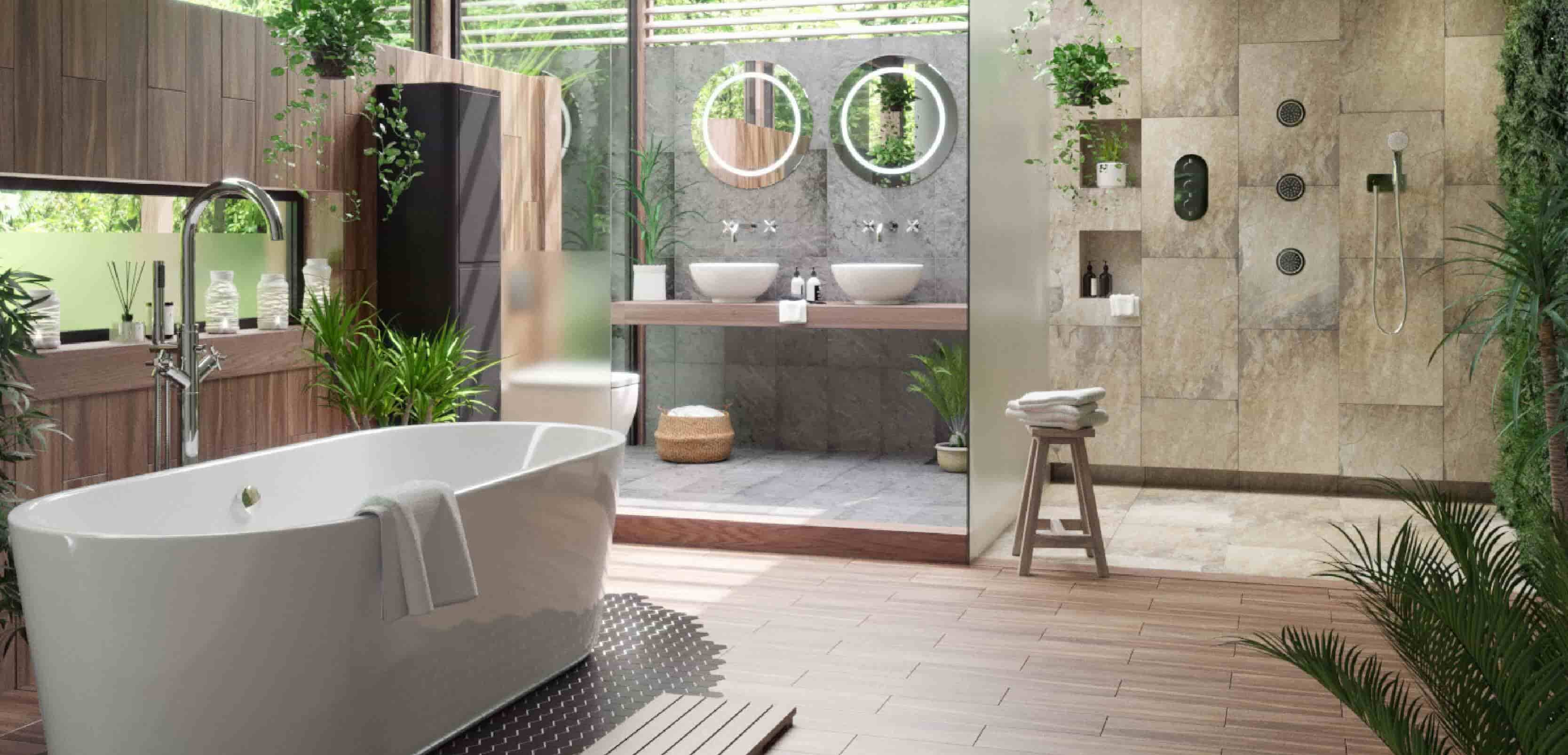 Tropical Bathroom Designs 2