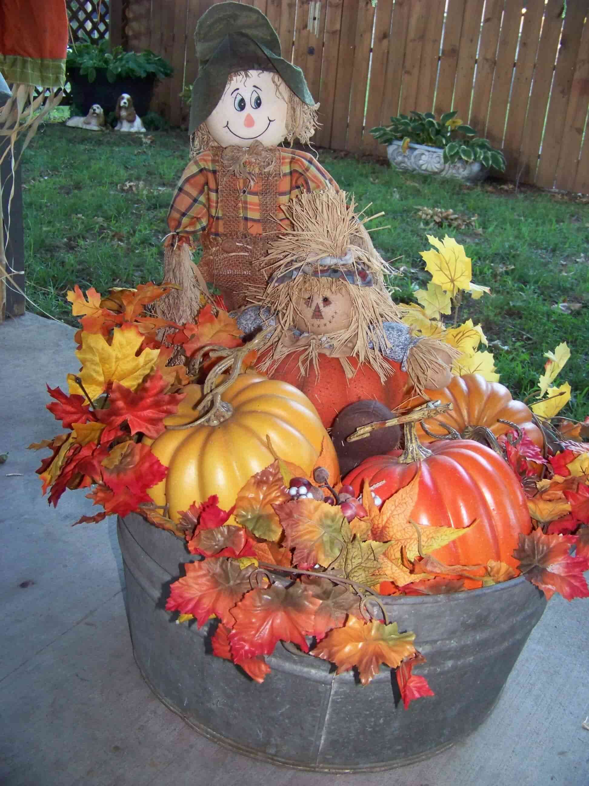 Best Fall Decorating Ideas For Outside Fall Decorations Images