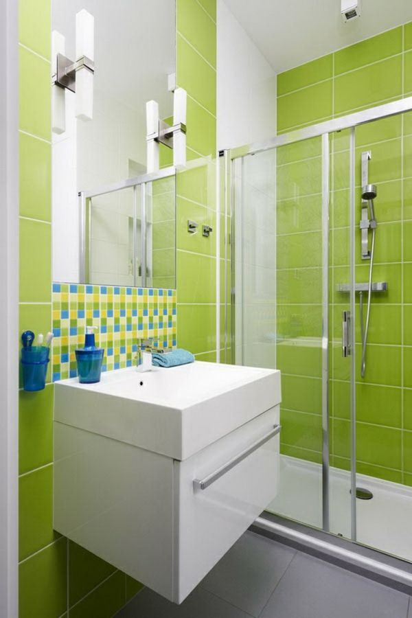 green bathroom 