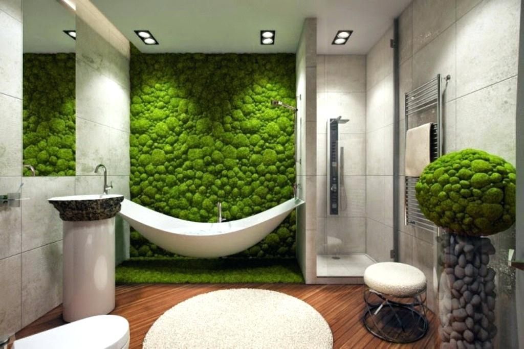 green bathroom 