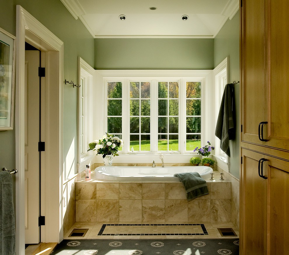 green bathroom 