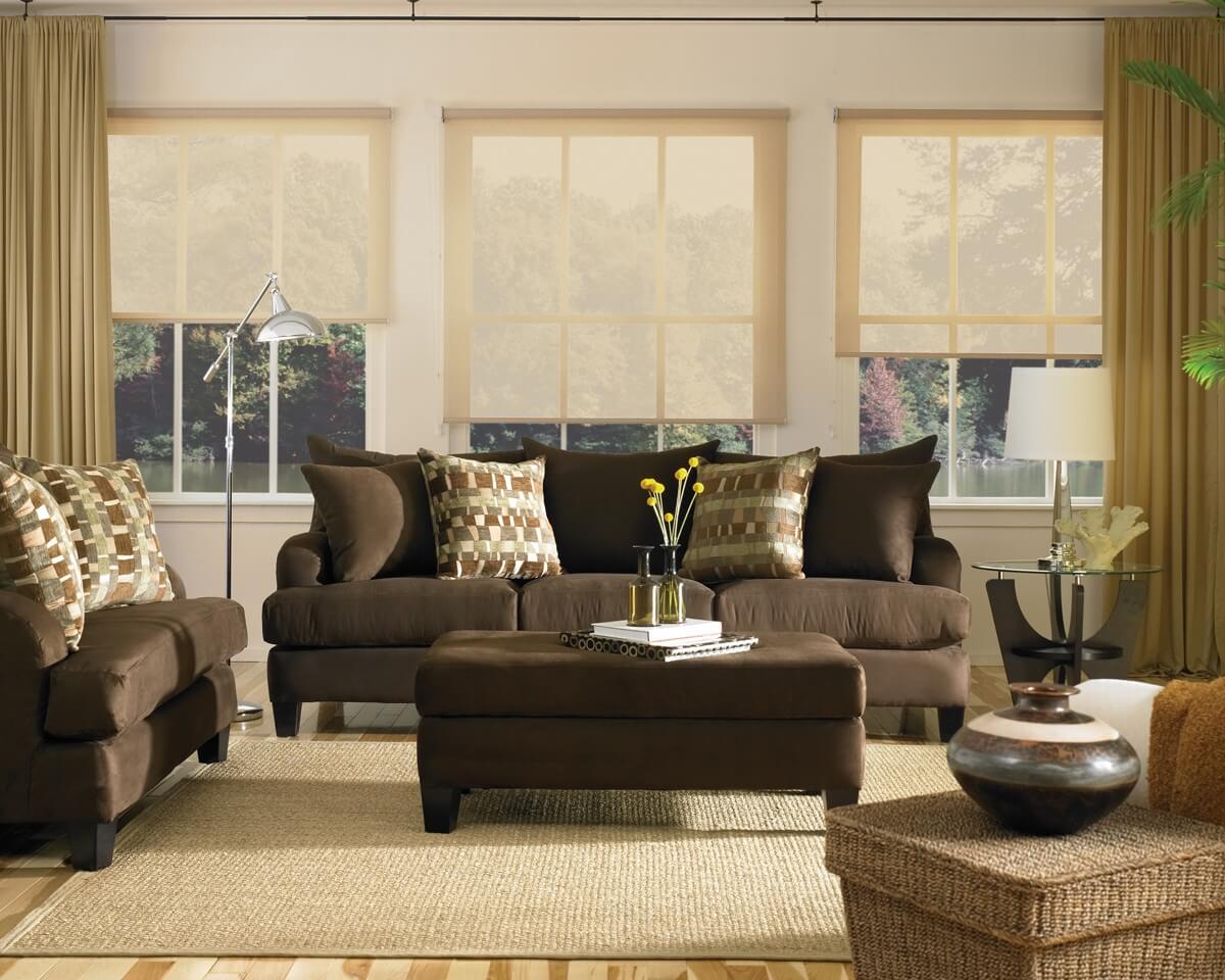 Our Favorite Ways To Decorate With A Brown Sofa Better Homes Gardens