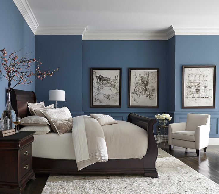 Blue Accent Wall