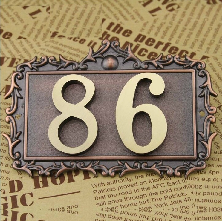 Name Plate For House 16