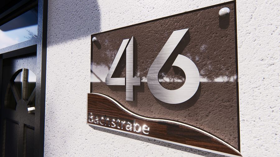 Name Plate For House 9