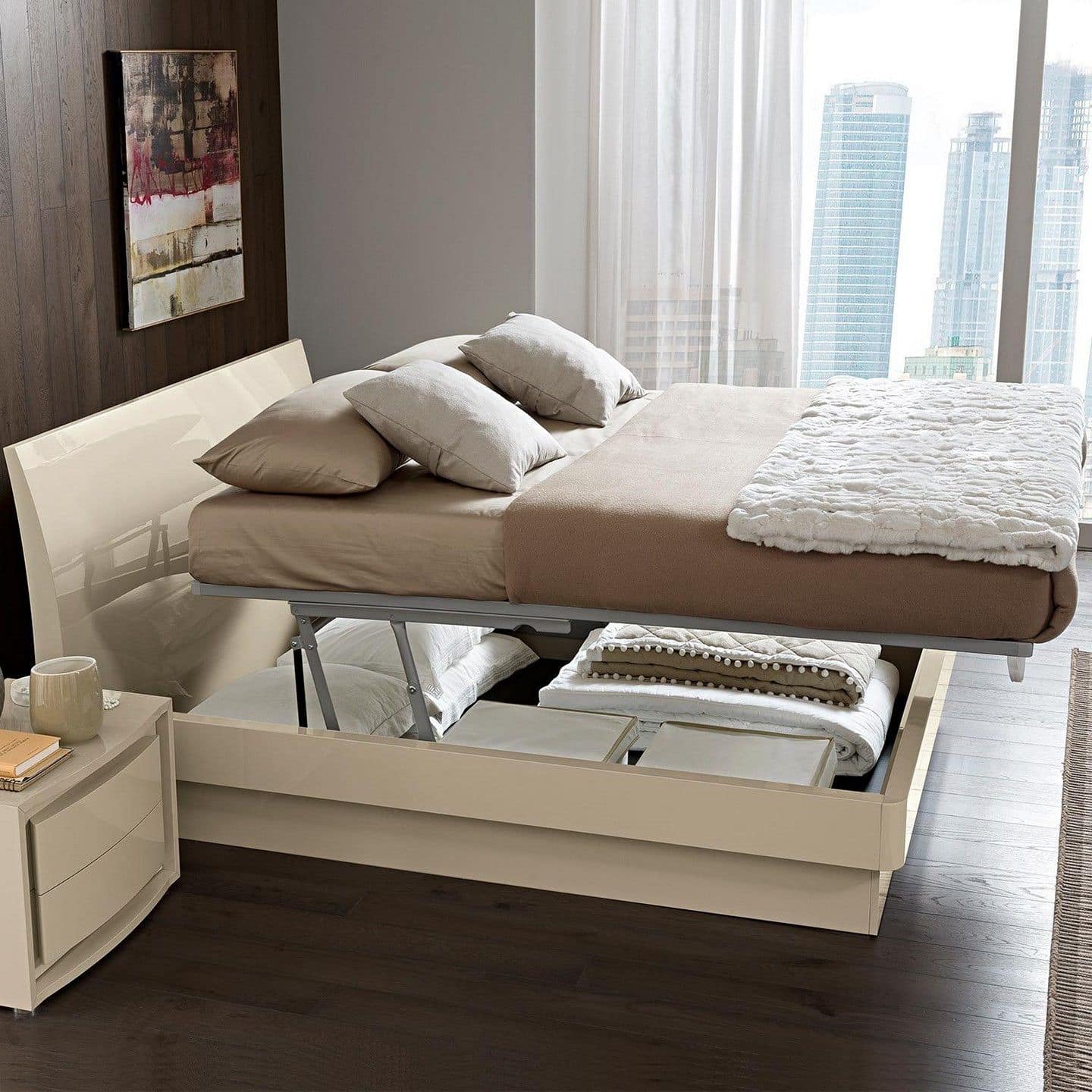 Smart Storage Bed Design