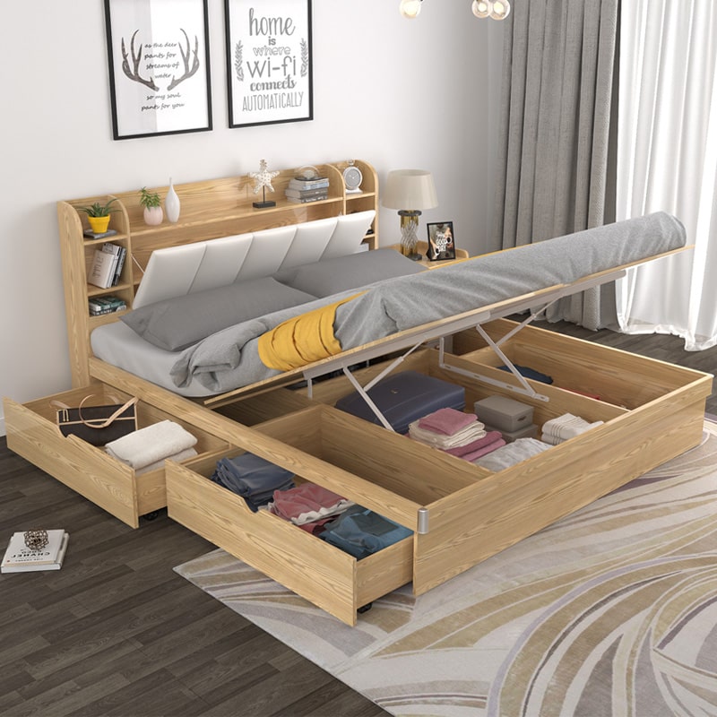 Smart Storage Bed Design