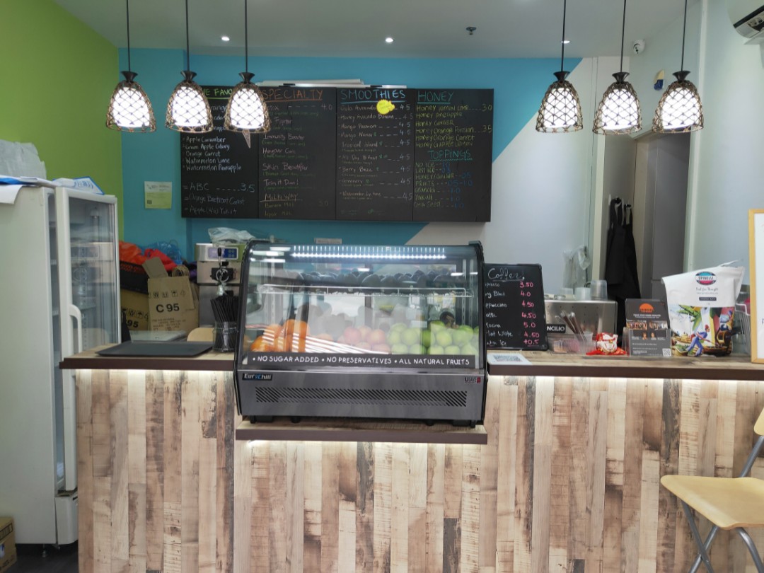 Interior Designs of Fruit Juice Shop