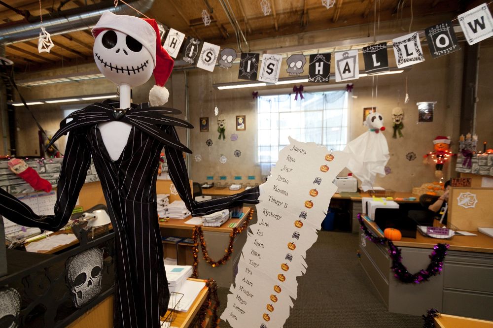 Spooky Halloween  Office  Decoration Ideas The 