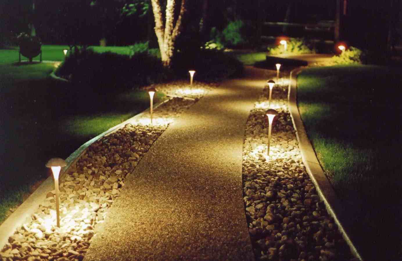 Mesmerizing Walkway Lighting