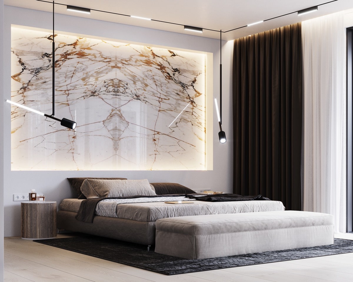  Mesmerizing Accent Wall of Bedroom Designs