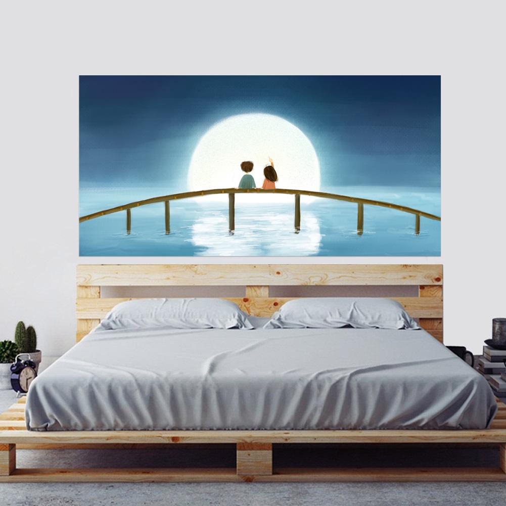 Buy Oren Empower Dancing Love Couple Modern Black wall sticker for Living  room Wall Covering Area  115 cm X 110 cm Online at Low Prices in India   Paytmmallcom