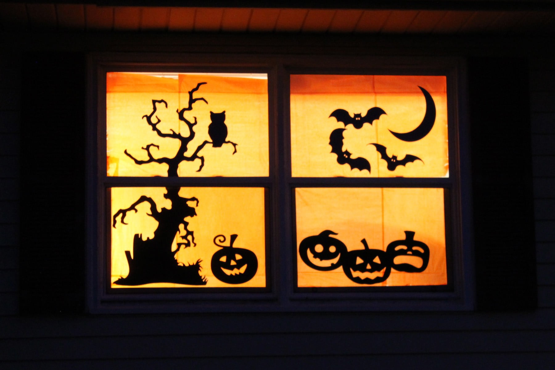  Halloween Windows Decoration