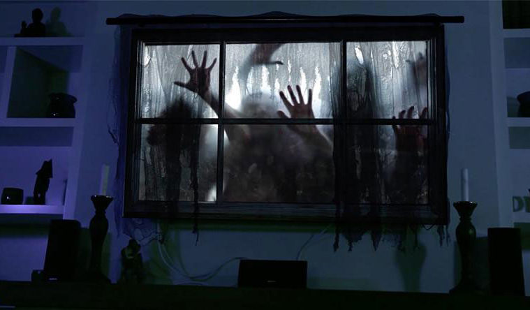 Holloween Scary Window Decoration 