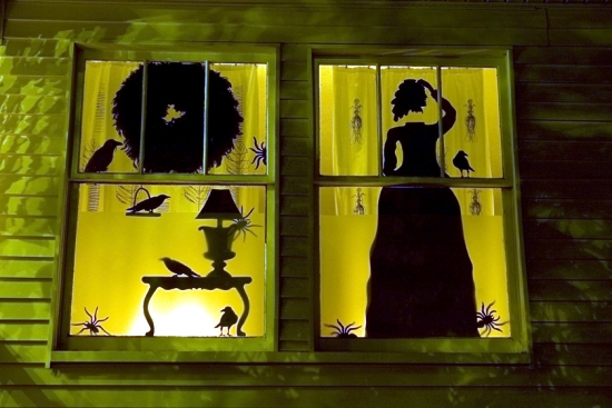  Halloween Windows Decoration