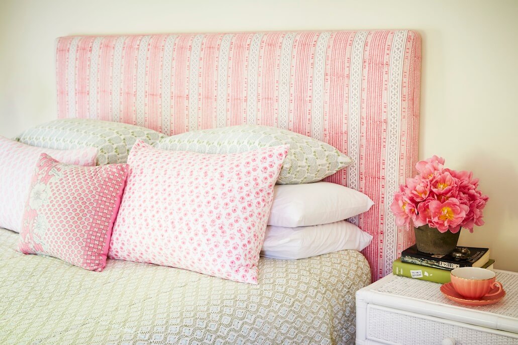 Arrange Pillow on a Bed