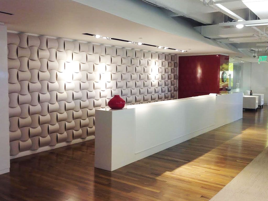 Corporate Office Feature Wall Designs