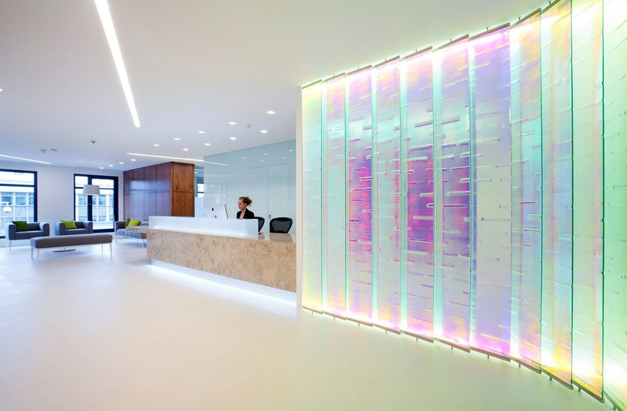 Corporate Office Feature Wall Designs