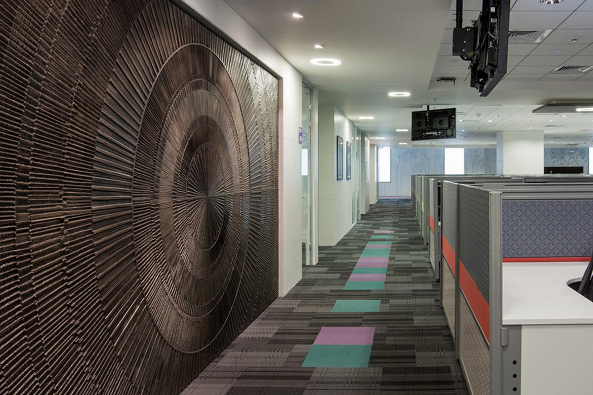 Corporate Office Feature Wall Designs