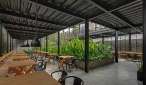 Sensational Designs of Garden Restaurant Interior Design