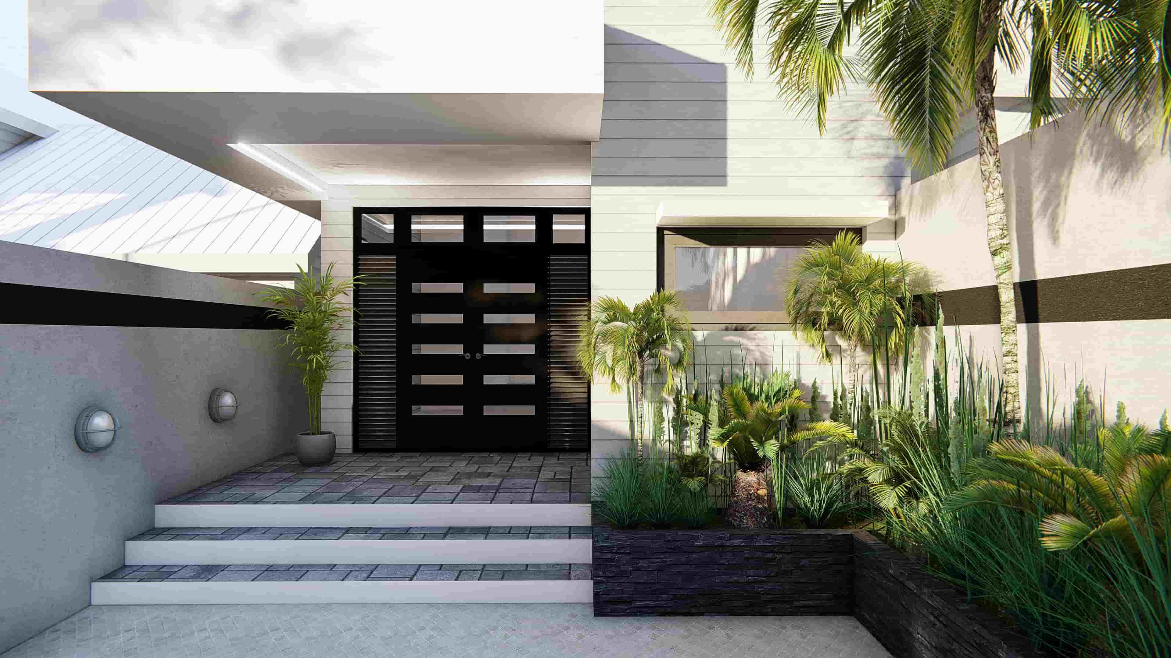 Modern House Entrance Designs