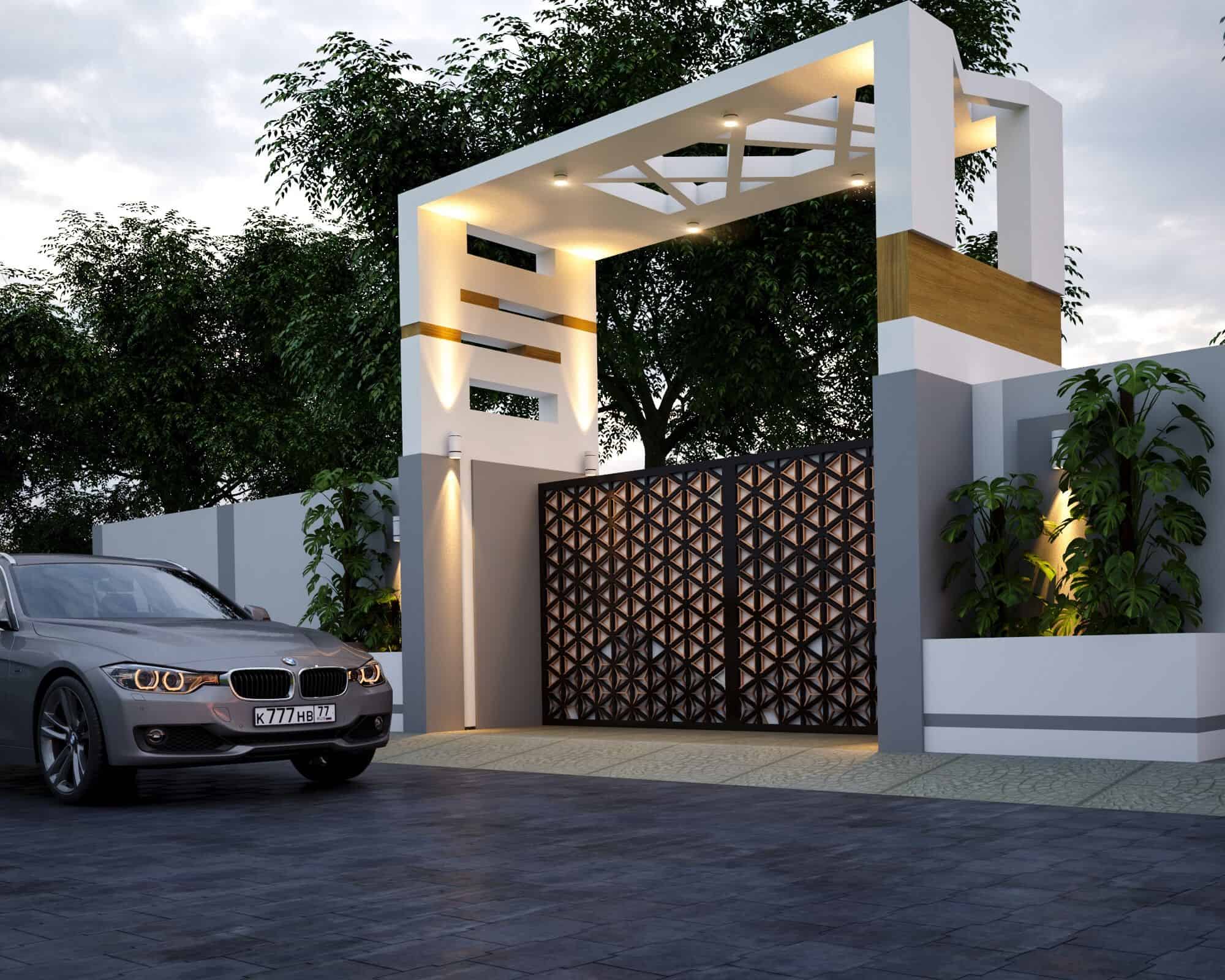19 The Most Beautiful Modern House Entrance Designs 19-the-most-beautiful-modern-house-entrance-designs