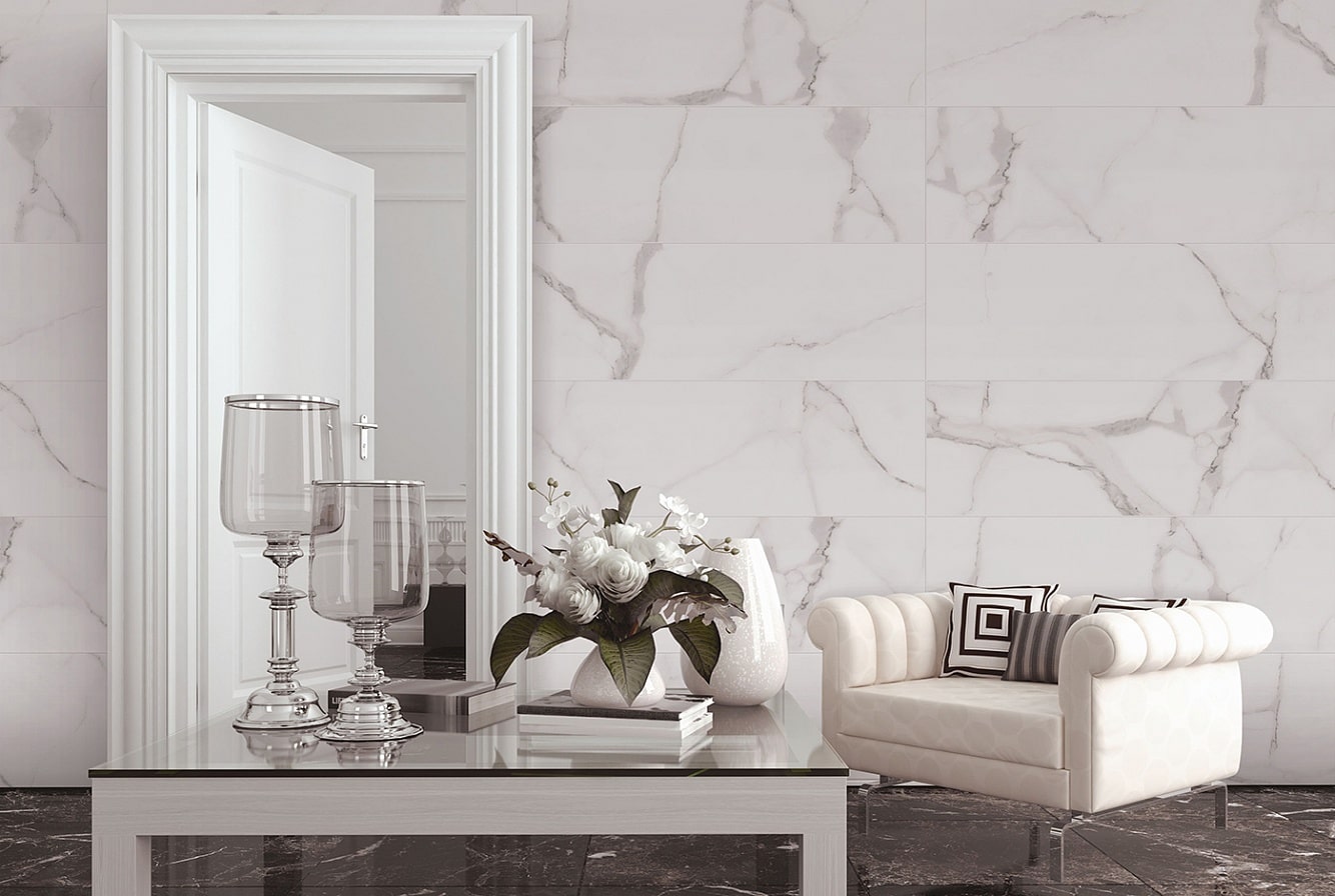 Luxurious Marble Wall for Living Room