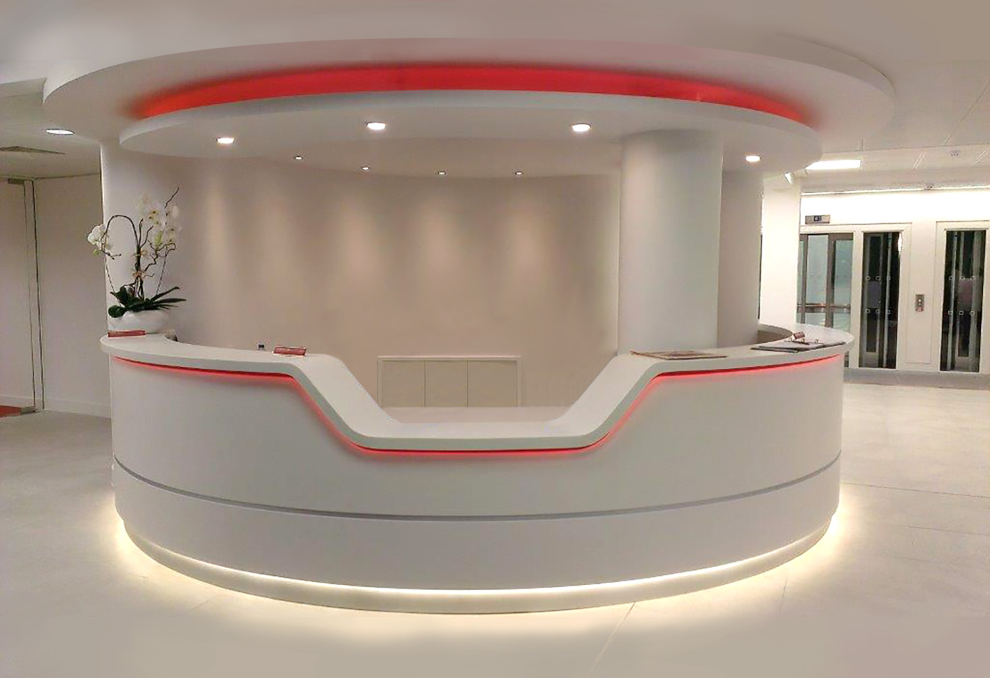 Modern Stylish Office Reception Designs Ideas The