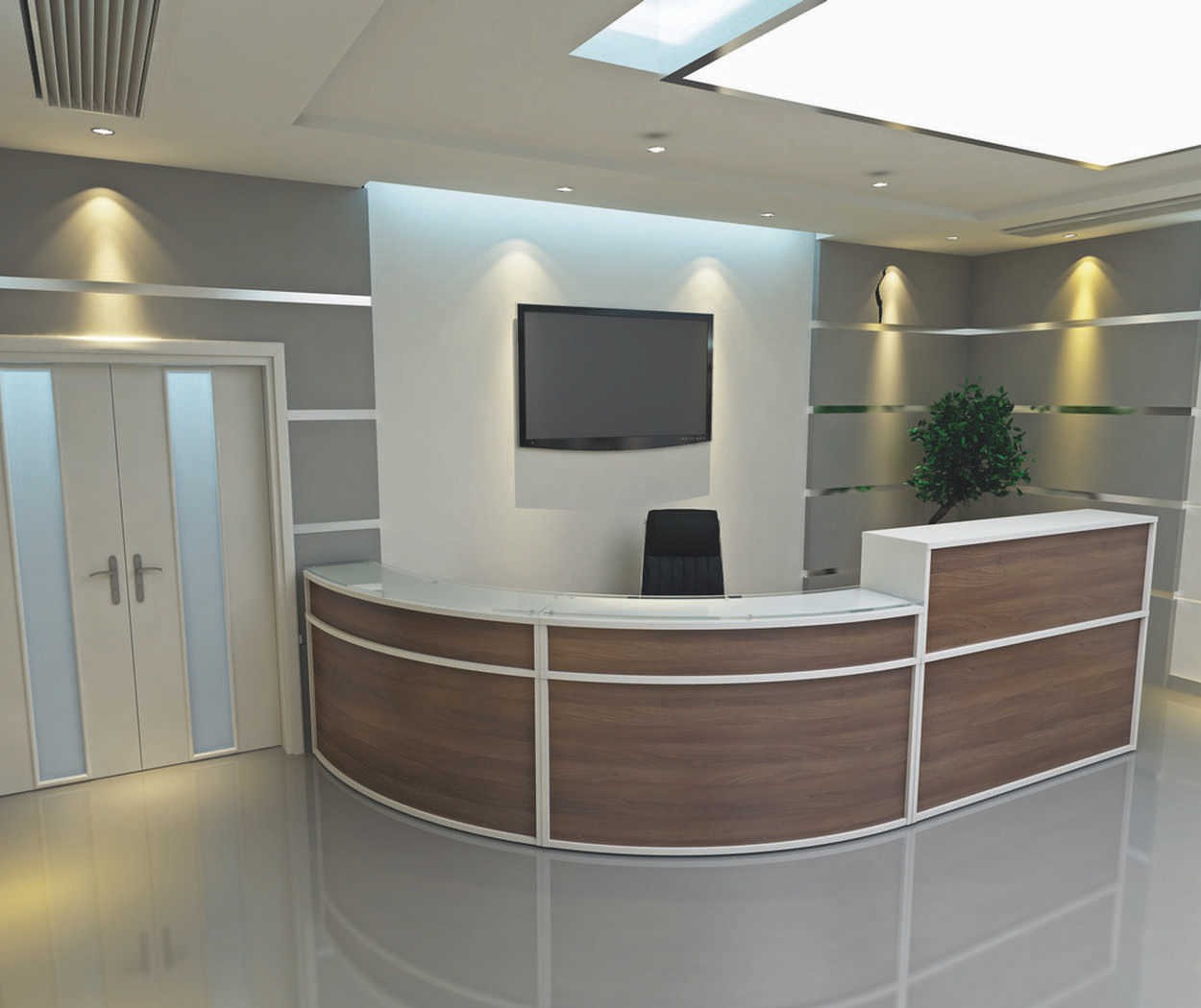 Modern Stylish Office Reception Designs Ideas - The Architecture Designs