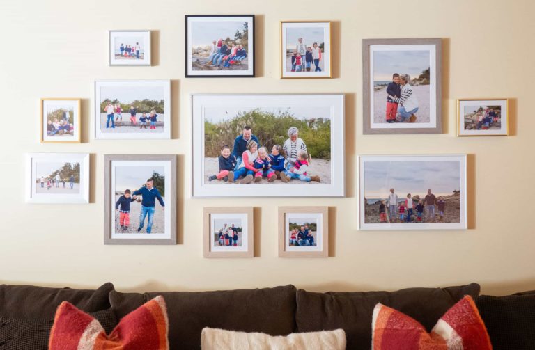 Make a Corner Memorable with Picture Wall