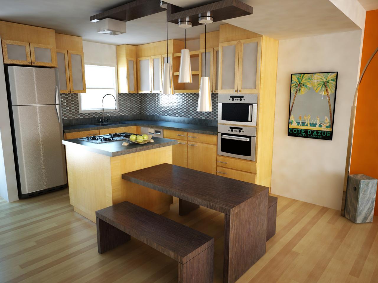 Small Kitchen Designs for Tiny