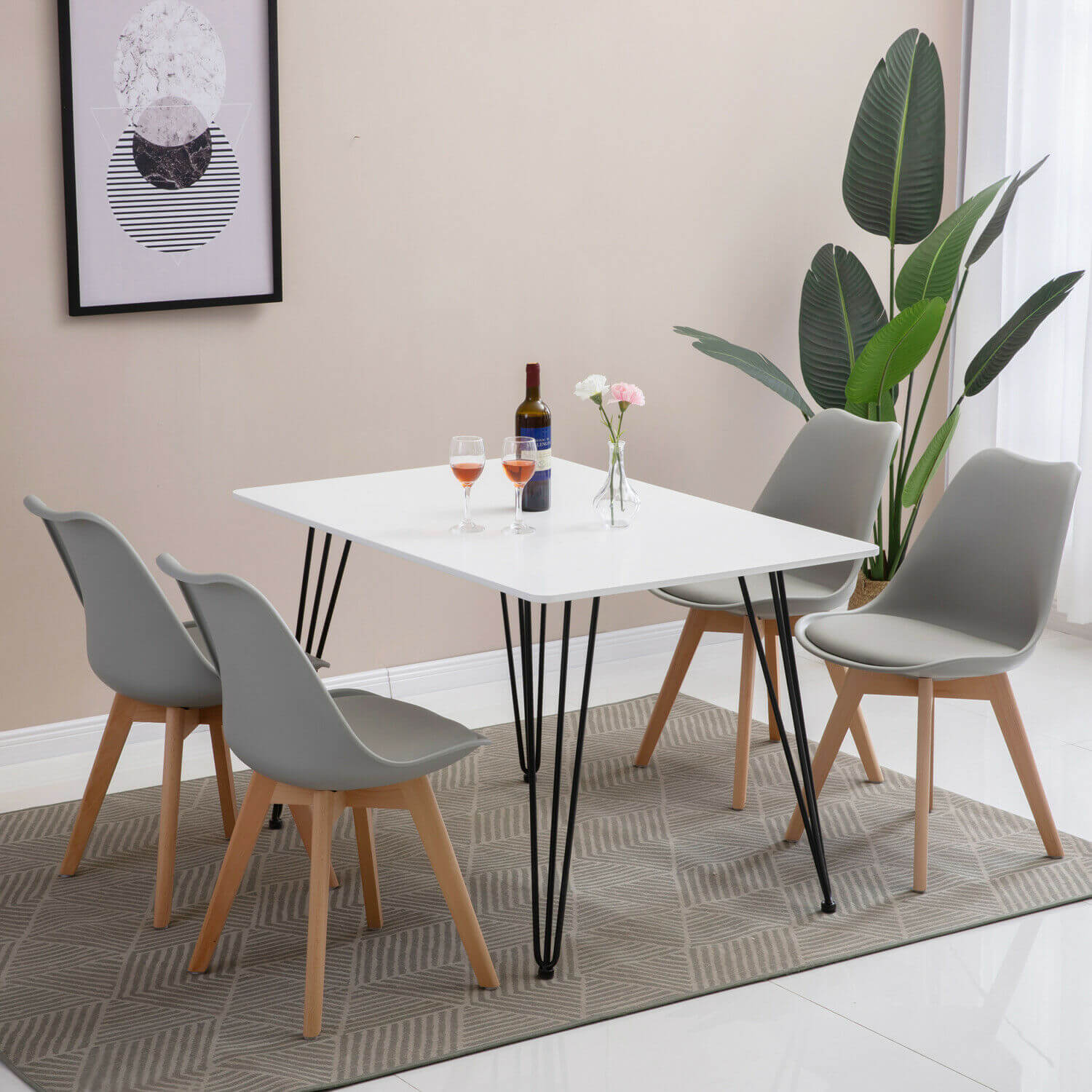 Small kitchen table discount modern