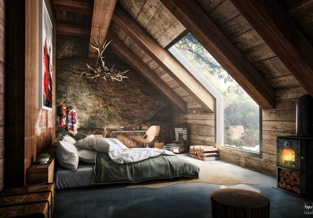 Mesmerizing Small Loft Bedroom Designs Ideas