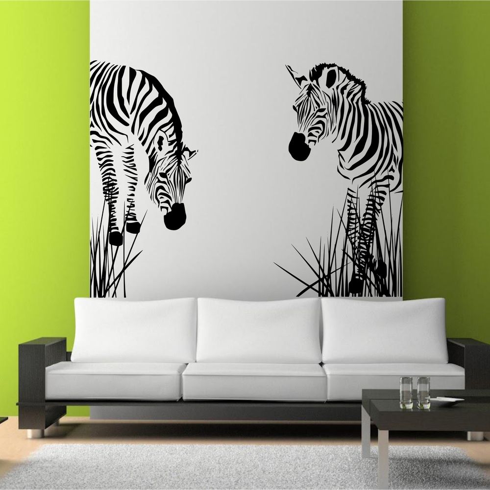 A Modern Unique Stencil Wall Painting Ideas The